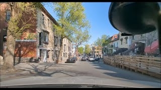 Driving In One Of Montréal Most Popular Street For Bars \u0026 Restaurants