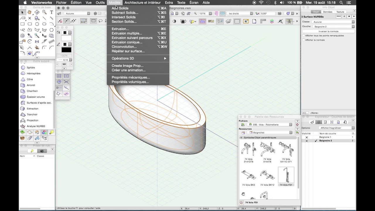 Vectorworks Belgique Tutorial 2 Youtube