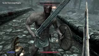 Skyrim- Skjor is a freaking almost naked magician