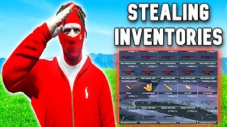 Stealing Inventories from GANG MEMBERS... GTA RP Trolling