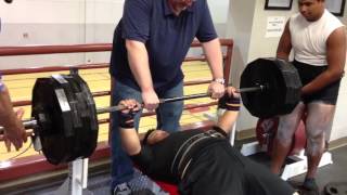 Me benching 420 LBS