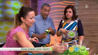 Vegán sushi készült a FEM3 Café konyhájában - tv2.hu/fem3cafe