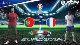 FC 24 - Portugalia Vs Franta UEFA EURO 2024 Sferturi de finală  PS5™ [4K60]