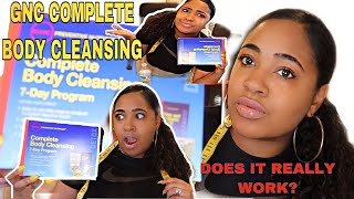 GNC 7 DAY COMPLETE BODY CLEANSE FULL REVIEW+MY RESULTS