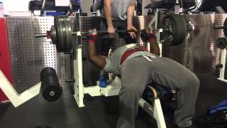 Bench Press Rare Air: 565 lbs x 1 Paused Rep Pr, 540 lbs x 2 Rep Pr, and 430 lbs x 10 Pr!