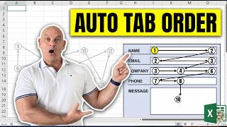 I Can't Believe This One VBA Setup Automates Excel Tab Order — Eliminates Manual Clicking Forever