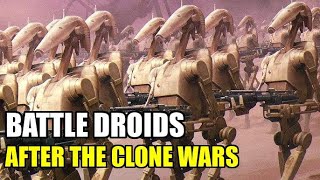 The Last Stand of the Battle Droids Against the Empire