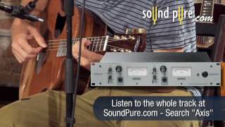 Sebatron Axis 200VU Tube Mic Preamp Demo - Part I