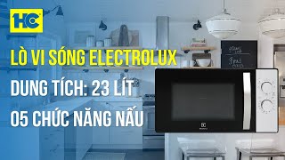 Lò vi sóng Electrolux: Có nướng 23 lít (Model: EMG23K38GB) • Siêu Thị Điện Máy HC