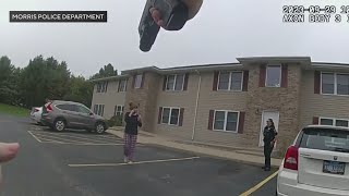 Body camera video released of officer shooting, killing woman in Morris, Illinois