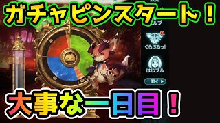 【グラブル】8周年ガチャピンスタート！　ガチャピン期間1日目！【ガチャ動画】