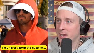 Male Feminist has MELTDOWN when asked this simple question...