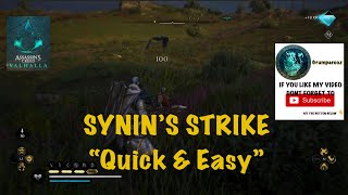 SYNIN'S STRIKE - PERFORM KILLS WITH YOUR RAVEN IN ASSASSINS CREED VALHALLA