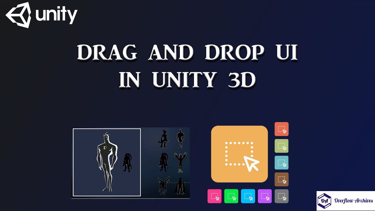 Unity Drag and Drop.