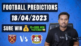 Football Predictions Today 18/04/2024 | Soccer Predictions | Football Betting Tips - Europa