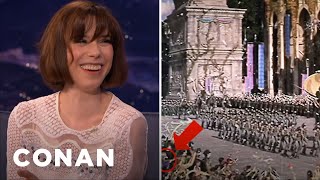 Sally Hawkins Never Watched Her "Star Wars" Performance | CONAN on TBS