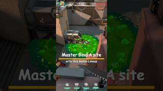 Master Bind A Site with this Gekko lineup #valorant #valorantlineups #lineupguru #shorts