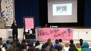 Author/Illustrator Angela Dominguez visits Crestview Elementary