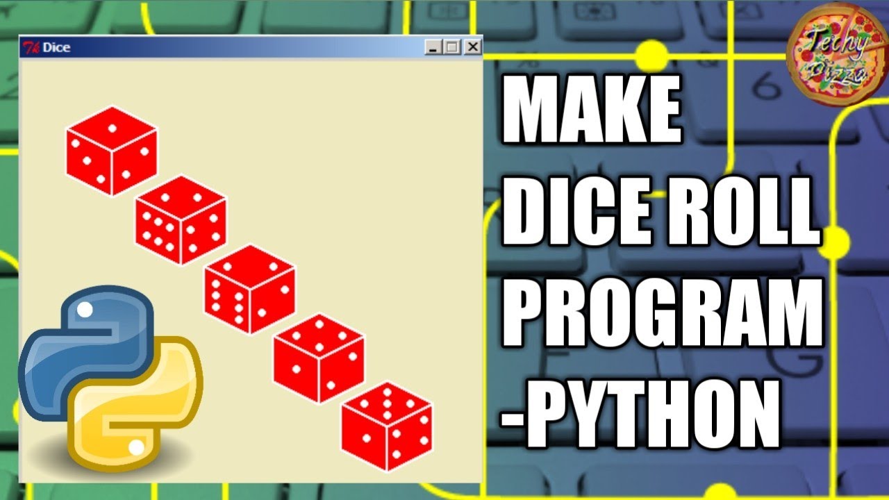 How To Make A Dice Rolling Program In Python - YouTube