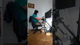 The Problem with Office Chairs for Sim Racing | Gaming Room Update 3 #shorts