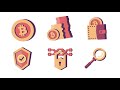 Cryptocurrency animated icon pack  - After Effects Templates Project Files 2018 [Video Hive]