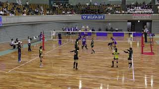 佐賀国体女子バレー 滋賀(東レ)  VS 和歌山 2024 近畿ブロック #東レアローズ