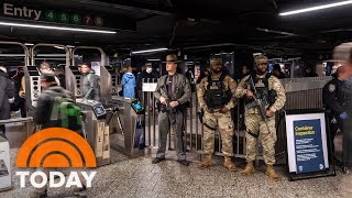 National Guard deployed to NYC subways amid spike in transit crimes