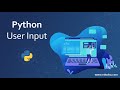Python Tutorial #6 User Input
