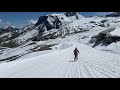 hintertux summer ski top to bottom 01.06.2020 夏季冰川滑雪，从顶到底一镜到底