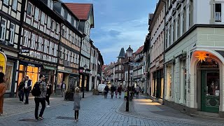 Germany Wernigerode-Tourist attraction ||Walking tour of the Beautiful \u0026 Colourful medieval Town-P1