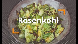 Gemüse Beilage - Rosenkohl | 烤球芽甘藍 | Baked Brussel Sprout [TW/EN]