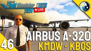 Flying the Airbus A-320 in Microsoft Flight Simulator 2024