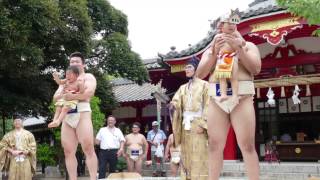 市原稲荷神社　平成27年　一心泣き相撲