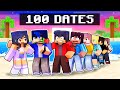 Going on 100 DATES in Minecraft!