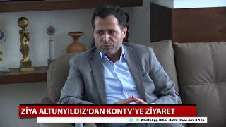 Ziya Altunyıldız'dan KONTV'ye ziyaret