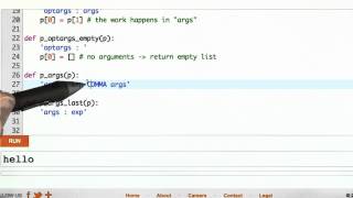 Optional Arguments Solution - Programming Languages