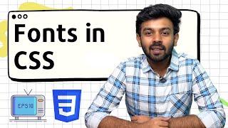 Fonts in CSS | CSS for Beginners Ep - 10  | code io - Tamil