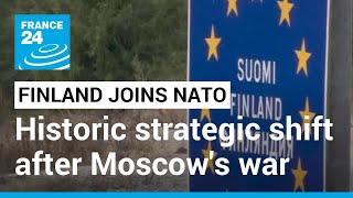 Finland joins NATO as Russian war prompts shift • FRANCE 24 English