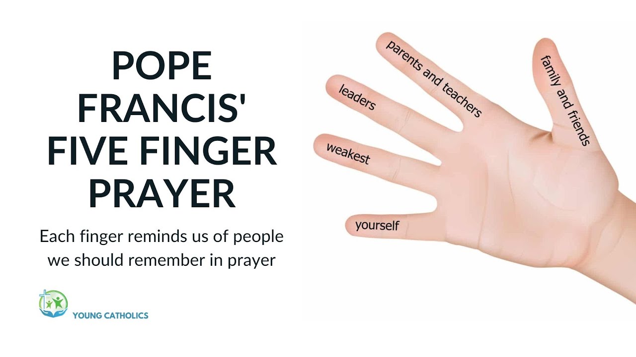 Pope Francis Five Finger Prayer - YouTube