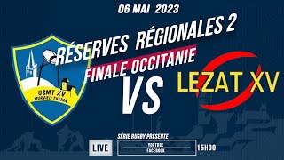 #SérieRugbyLive : FINALE #Réserve #Régional2 : US Murviel Thézan / US Lézat s/ Lèze - 6 Mai 23