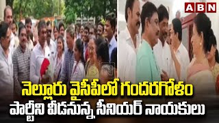 నెల్లూరు వైసీపీలో గందరగోళం..పార్టీని వీడనున్న సీనియర్ నాయకులు | Nellore YCP | Ys Jagan | ABN Telugu