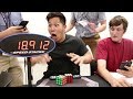 DOUBLE One-Handed Rubik's Cube WORLD RECORD (18.912)