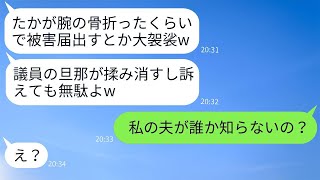 ママ友旅行中に私を階段から突き落としたDQNママが「議員の夫が助けてくれるからw」と言ったので、クズ夫婦を地獄送りにした。