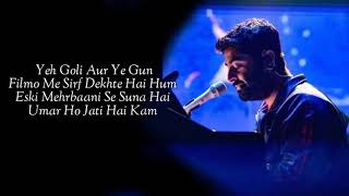 Afsos Title Track Lyrical By Arijit Singh