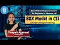 CSS BOX Model | Border, Margin, Padding in CSS | CSS Tutorial |  Web Development Course 2022 #16