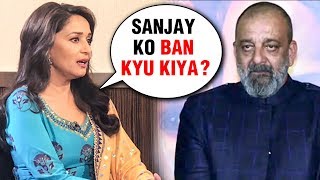 Madhuri Dixit UPSET With Sanjay Dutt BANNED From Kalank Promotions