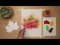 leaf stencil magic vibrant art for school u0026 home autumn delight