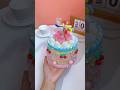 handmade pipe cleaner fake cake #pipecleaners #diy #handmade #craft #diycrafts #tutorial