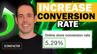 How to Increase Conversion Rate like a PRO | Shopify Dropshipping | Conversion Rate Optimization
