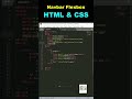 FlexBox : Html and Css Navbar using Flex box with Source Code # navbar # html # css # shorts